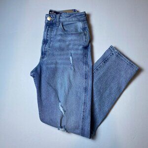 Hollister, distressed Ultra High Rise Mom Jeans, size 3S/26S